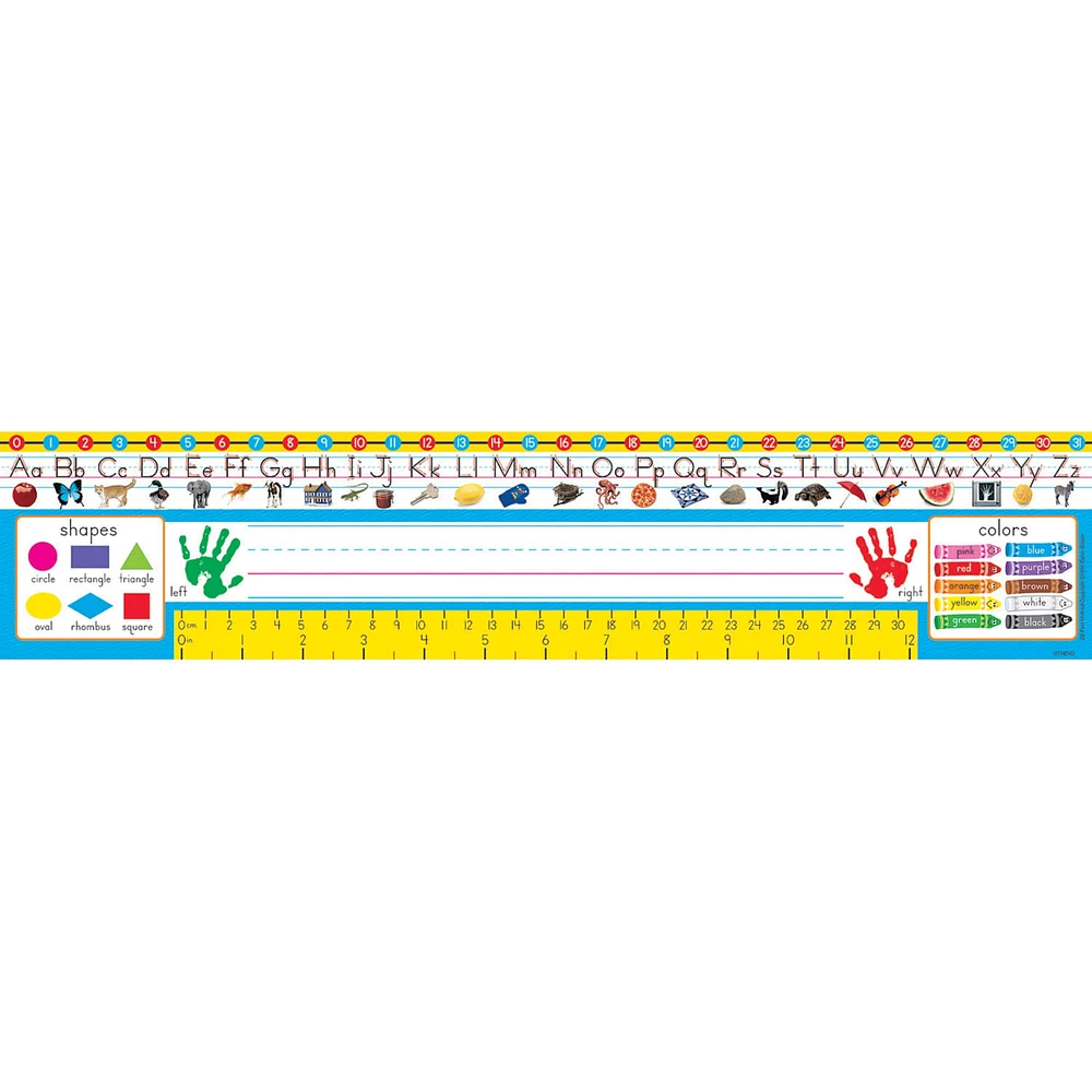 Grades PreK-1 Zaner-Bloser Desk Toppers® Reference Name Plates