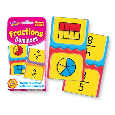 Fractions Dominoes Challenge Cards® 12 Sets