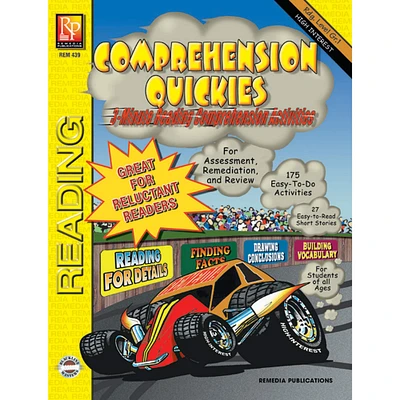Comprehension Quickies, Reading Level 1