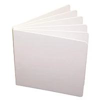 Chunky Board Blank Book,10 Count