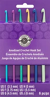 Anodized Crochet Hook Set by Loops & Threads®, E-J