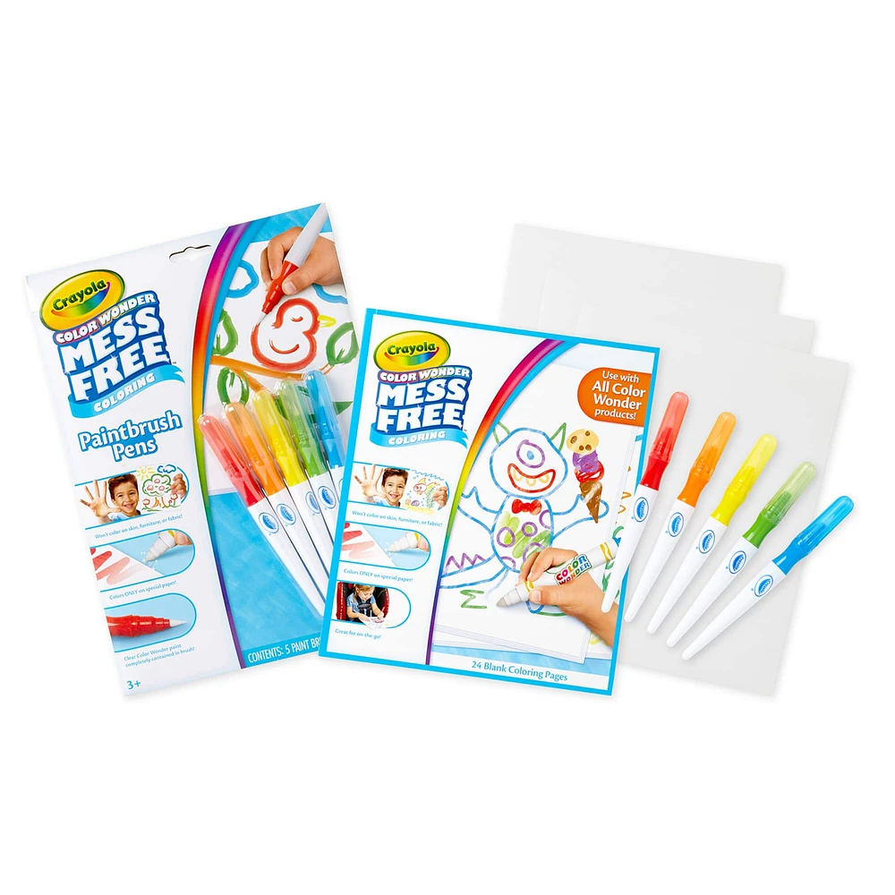 Crayola® Color Wonder Mess Free™ Paintbrush Pens