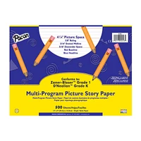 Pacon® Multi-Program Handwriting Picture Story Paper,  5/8" Long Rule
