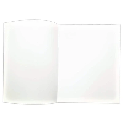 Soft Cover 8.5" x 11" Portrait Blank Book, Pack of 12