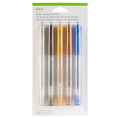 Cricut® Glitter Gel Pen Set, Basics