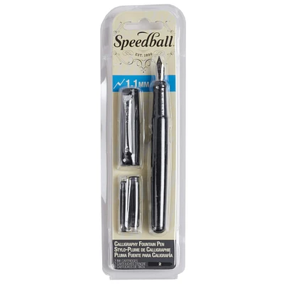 12 Pack: Speedball® Calligraphy Fountain Pen, 1.1mm