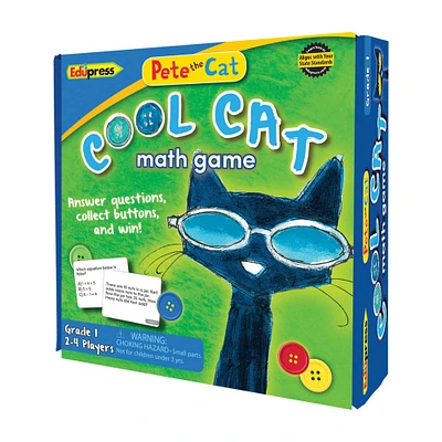 Pete the Cat Cool Cat® Math Game Grade 1