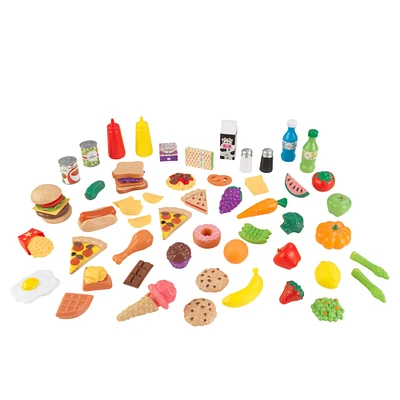 KidKraft 65-Piece Play Food Set