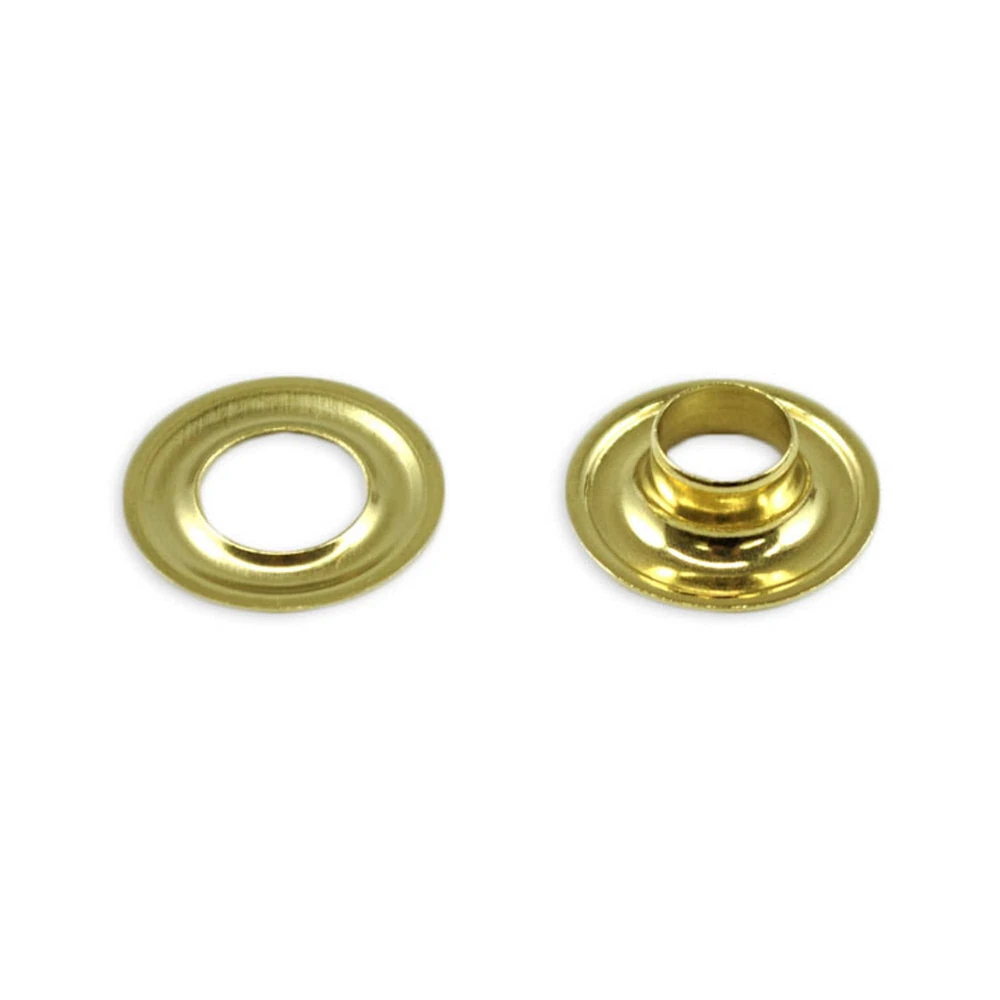 Brass Drapery Grommets - 3/8"