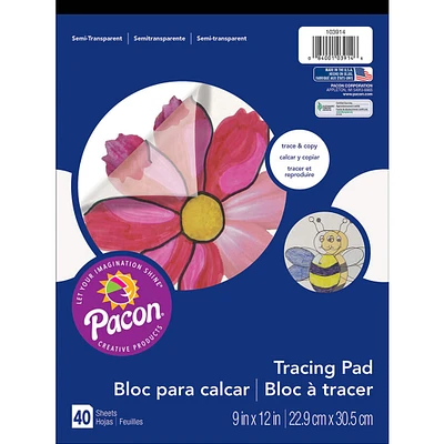 Pacon® Tracing Pad, 9" x 12", 10 Pads