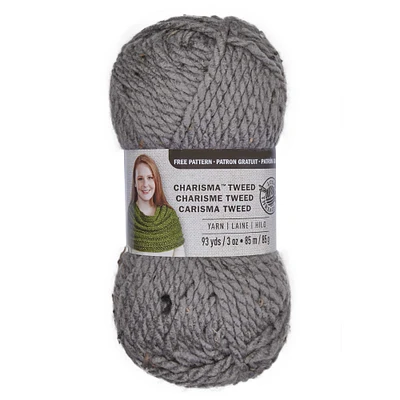 Charisma™ Tweed Yarn by Loops & Threads