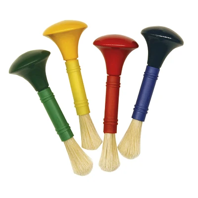 Pacon® Assorted Color Knob Paint Brush Set, 6 Pack Bundle