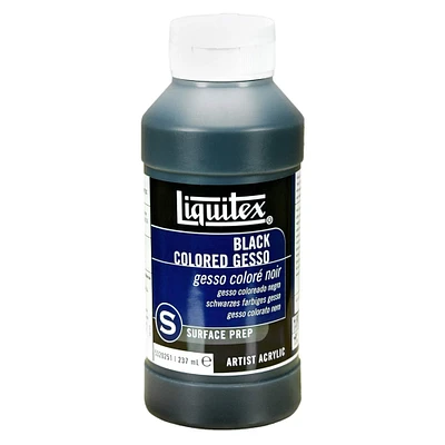 12 Pack: Liquitex® Black Gesso Surface Prep, 8oz.