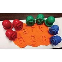 6 Pack: Ready2Learn™ Dough & Paint Stampers, Uppercase Alphabet