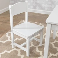 KidKraft Aspen Table & 2 Chair Set, White