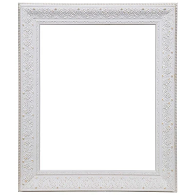 Wide Whitewashed Open Back Frame, 16" x 20" By Studio Décor®