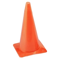 Champion Sports 15" Fluorescent Orange High Visibility Safety Cone, 6 Pack