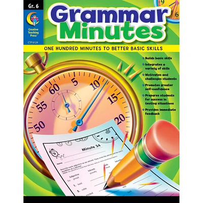 Creative Teaching Press® Grammar Minutes, Grade 6