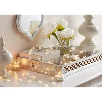 40ct. Warm White Pearl LED String Lights by Ashland®