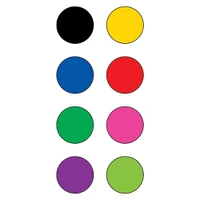 Colorful Circles Mini Stickers - 528 per pack, 12 packs total