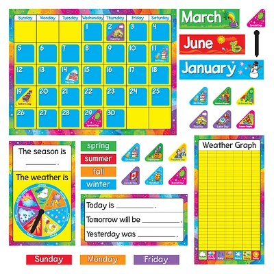 Trend Enterprises Year Around Calendar Bulletin Board Set