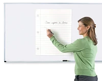 Magnetic Demonstration Notebook Paper, Write On/Wipe-Off