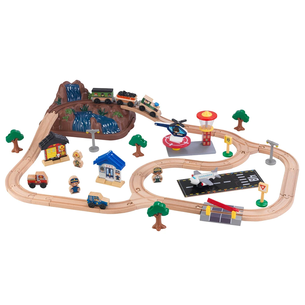 KidKraft Bucket Top Mountain Train Set