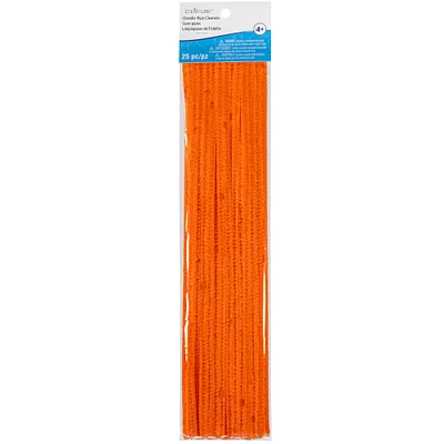 Orange Chenille Pipe Cleaners By Creatology™