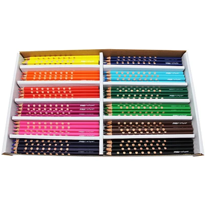 5 Packs: 144 ct. (720 total) Prang® Groove Slim 3.3mm Colored Pencils