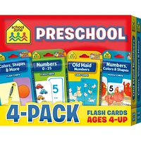 School Zone® 4-Pack Preschool Flash Cards