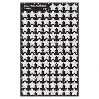 Trend Enterprises® superShapes 7/16” Silver Sparkle Stars Stickers, 12 Pack Bundle