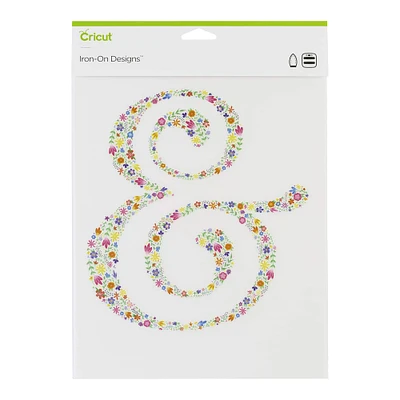 Cricut® Iron-On Designs™, Floral Ampersand