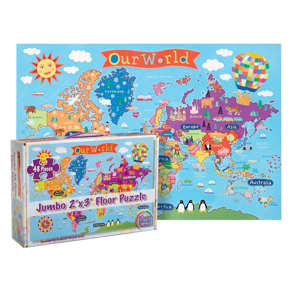 Jumbo Our World Floor Puzzle