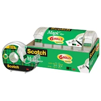 Scotch® Magic™ Tape, Pack of 6