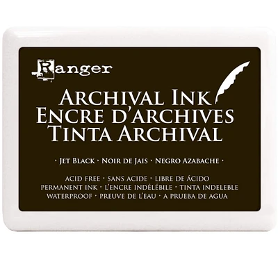 6 Pack: Archival Ink™ Jet Black Ink Pad