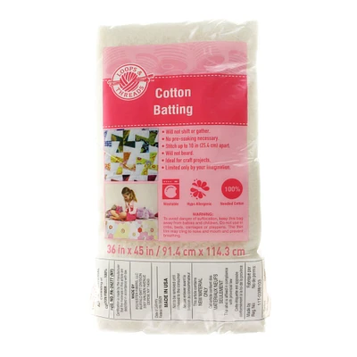 Cotton Batting by Loops & Threads™