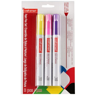 12 Packs: 3 ct. (36 total) Easter Broad Line Paint Pen Set by Craft Smart®