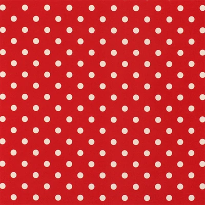 Outdoor Polka Dot American Red