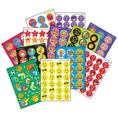 Trend Enterprises® Super Assortment Stickers, 6 Pack Bundle