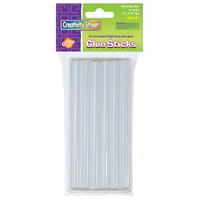 Creativity Street® Dual Temp Glue Stick Refills, 12 Packs