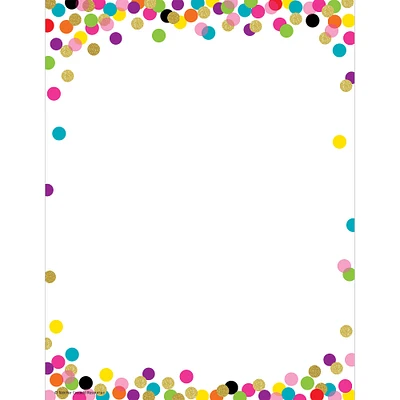 Confetti Computer Paper, 50 sheets per pack, 6 packs