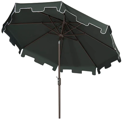 Zimmerman 9 Ft Market Umbrella in Dark Green