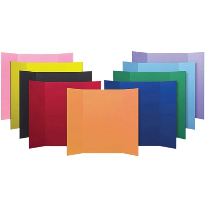 Assorted Colors Corrugated Project Board, 36" x 48", Pack of 24