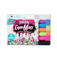 Tulip® Graffiti Fabric Paint Markers™, Neon