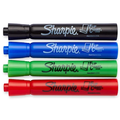 4 Packs: 6 Packs 4 ct. (96 total) Sharpie® Multicolor Flip Chart Markers