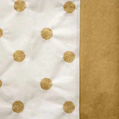 Gold Dot Gift Tissue Papers By Celebrate It™