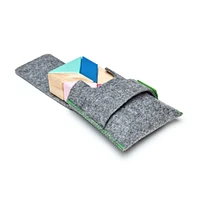 Tegu Blossom Block Pocket Pouch Prism Set