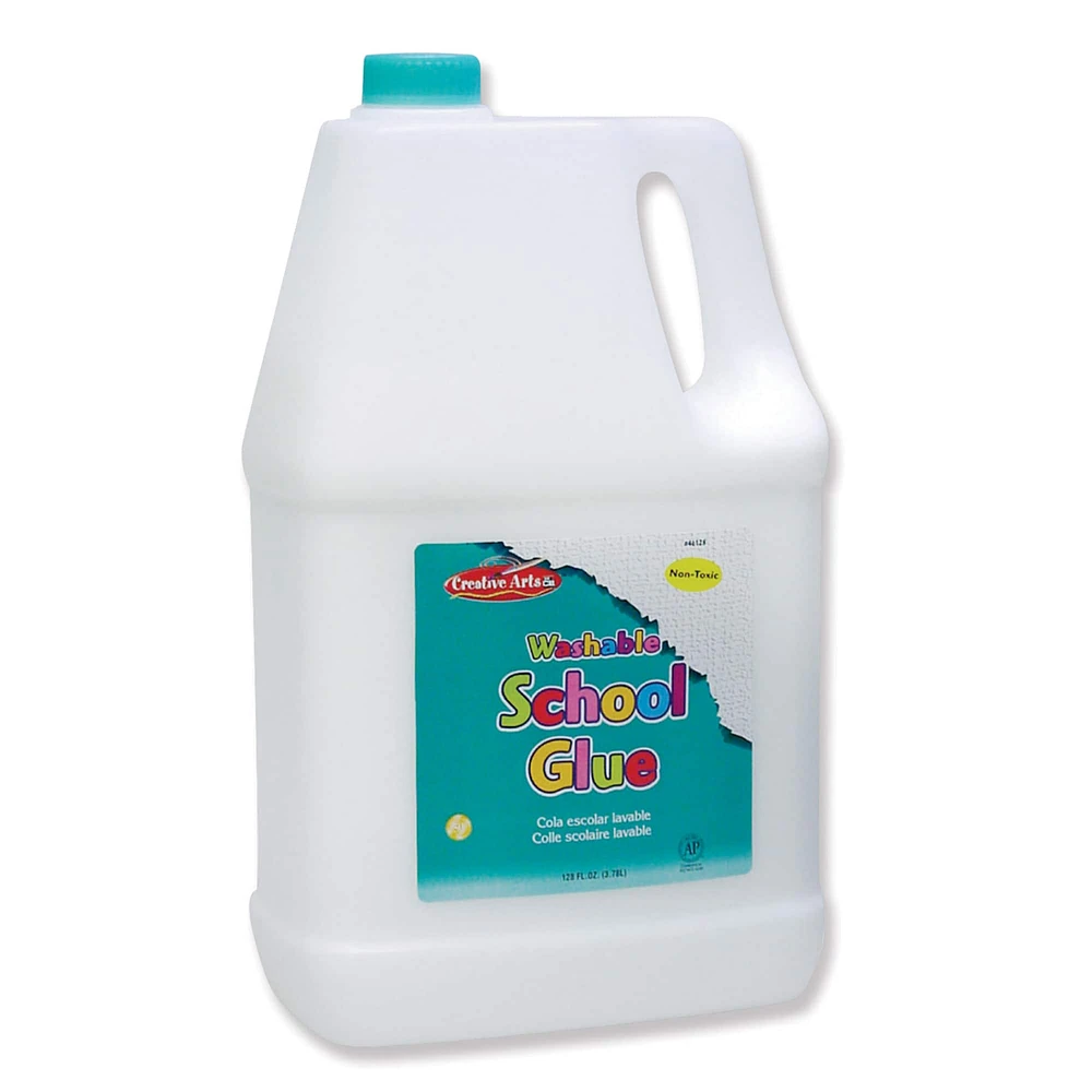 Creative Arts Washable School Glue, Gallon