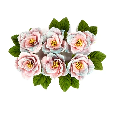 12 Packs: 18 ct. (216 total) Unicorn Crepe Flower Embellishments by Recollections™