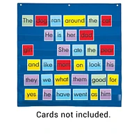 Blue Mid-Sized Pocket Chart, 28" x 28"
